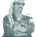 Un joven Yasser Arafat