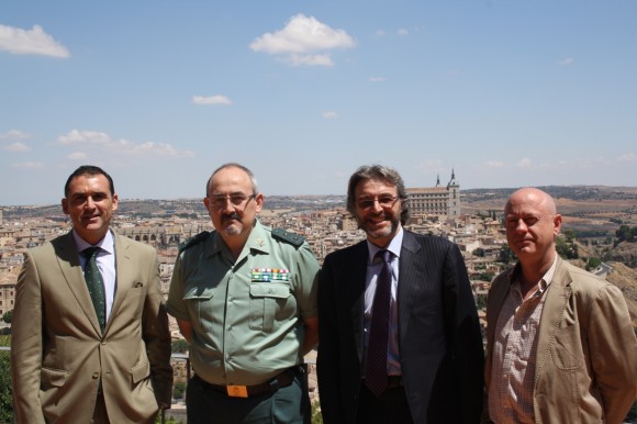 Fernando José Sánchez, Luis Hernández, Juan Antonio Gómez Bule y Alberto Rubio