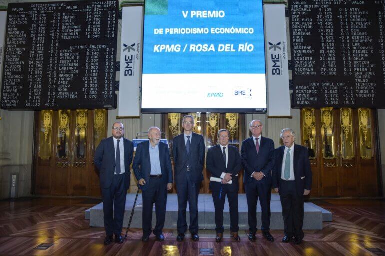 V Premio de Periodismo Económico KPMG/ Rosa del Río