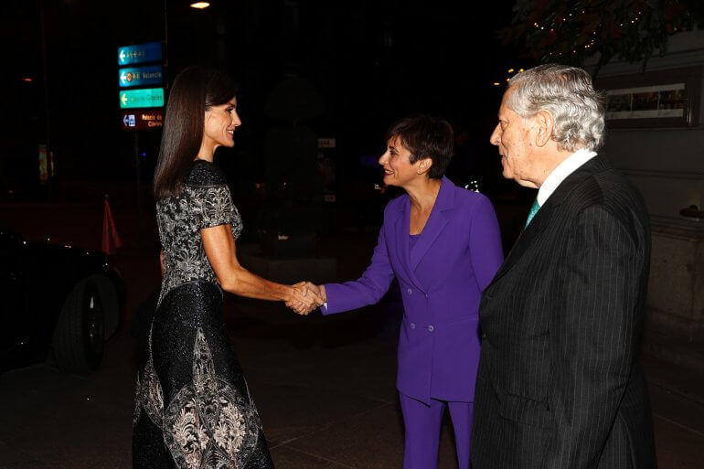 Su Majestad la Reina recibida por la ministra de Política Territorial, Isabel Rodríguez